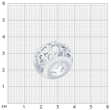 Подвеска SOKOLOV 94031589 вес 1.28 г серебро, без вставок купить,6999
