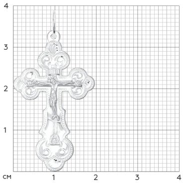 Подвеска SOKOLOV 94120095-sk8 вес 2.01 г серебро, без вставок купить,14261
