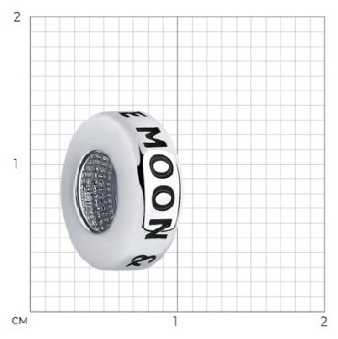 Подвеска SOKOLOV 94032991 вес 1.48 г серебро, эмаль купить,0