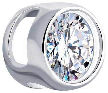 Подвеска SOKOLOV 94031378 вес 0.87 г серебро, фианит - ForteMarket Подвеска SOKOLOV 94031378 вес 0.87 г серебро, фианит купить,0