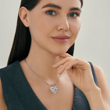 Подвеска SOKOLOV 94033294_s вес 3.43 г серебро, фианит купить,0
