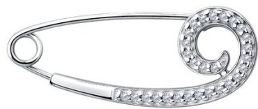Булавка Diamant 94-140-00560-1 вес 1.6 г серебро, фианит купить,12312