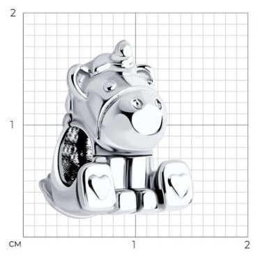 Подвеска SOKOLOV 94032962 вес 3.23 г серебро, без вставок купить,11849