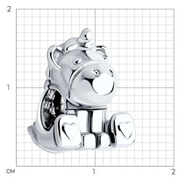 Подвеска SOKOLOV 94032962 вес 3.23 г серебро, без вставок купить,11849
