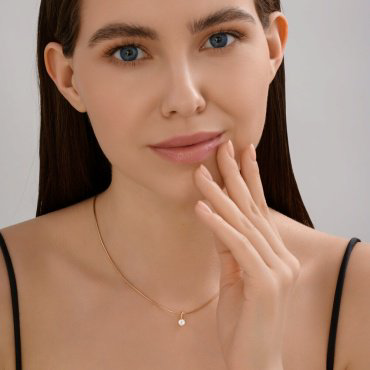 Подвеска Diamant 51-130-02873-1 вес 0.556 г золото, фианит купить,60082