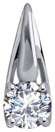 Подвеска Diamant 52-130-01727-1 вес 0.6 г золото, фианит купить,62399