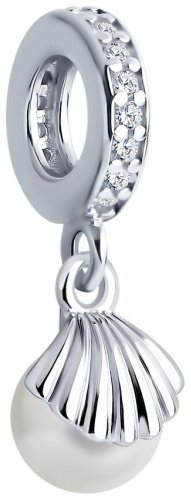 Подвеска SOKOLOV 94032971 вес 1.19 г серебро, фианит купить,6480