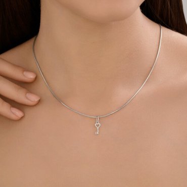 Подвеска Diamant 94-130-02258-1 вес 0.31 г серебро, без вставок купить,0