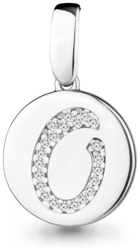 Подвеска AQUAMARINE 24011А.5 вес 1.71 г серебро, фианит купить,10119