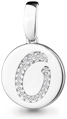 Подвеска AQUAMARINE 24011А.5 вес 1.71 г серебро, фианит купить,10119