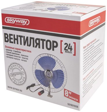 Вентилятор Skyway S01901006 синий купить,NaN