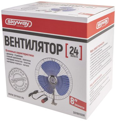 Вентилятор Skyway S01901006 синий купить,NaN