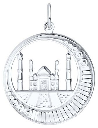 Подвеска SOKOLOV 94030696 вес 2.9 г серебро, без вставок купить,17819