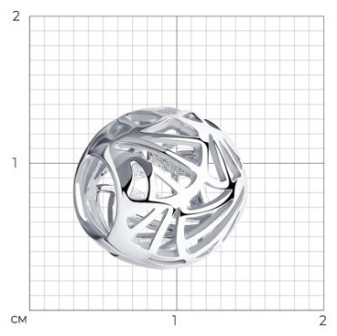 Подвеска SOKOLOV 94032638 вес 0.92 г серебро, без вставок купить,8123