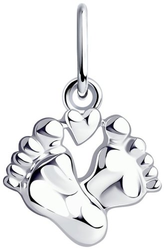 Подвеска SOKOLOV 94031226 вес 0.68 г серебро, без вставок купить,8123