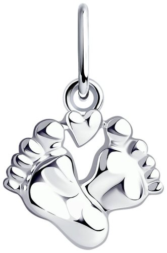 Подвеска SOKOLOV 94031226 вес 0.68 г серебро, без вставок купить,8123