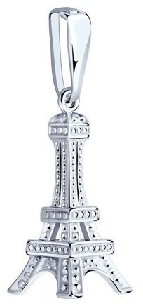 Подвеска SOKOLOV 94030150 вес 2.34 г серебро, без вставок купить,12000