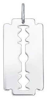 Подвеска SOKOLOV 94030684-sk73 вес 0.93 г серебро, без вставок купить,6900