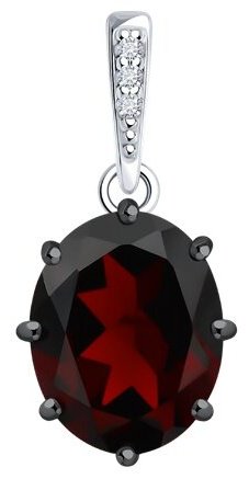 Подвеска Diamant 94-330-02054-2 вес 1.08 г серебро, фианит купить,29620