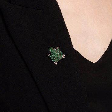 Брошь SOKOLOV 94040315 вес 4.62 г серебро, эмаль купить,24339