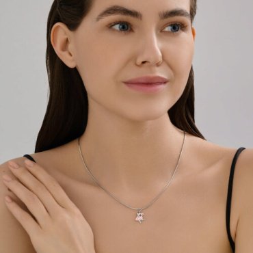Подвеска Diamant 94-130-02253-1 вес 0.84 г серебро, эмаль купить,8099