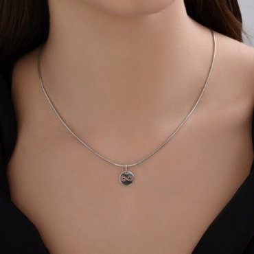 Подвеска Diamant 94-130-02239-1_s вес 0.47 г серебро, без вставок купить,NaN