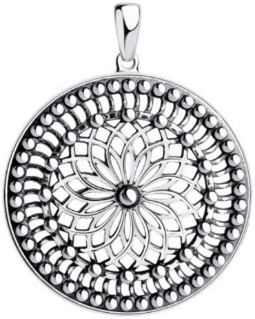Подвеска Diamant 95-130-01112-1 вес 2.7 г серебро, без вставок купить,16416
