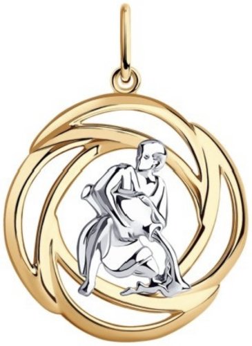 Подвеска Diamant 93-130-01295-1 вес 1.82 г серебро, без вставок купить,17442