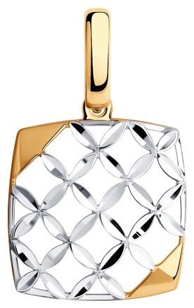 Подвеска Diamant 93-130-00749-1 вес 1.24 г серебро, без вставок купить,9112