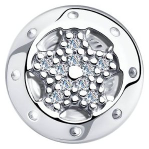 Подвеска Diamant 94-130-00455-1 вес 1.41 г серебро, без вставок купить,5157