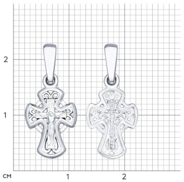 Подвеска SOKOLOV 94120158 вес 0.81 г серебро, без вставок - ForteMarket Подвеска SOKOLOV 94120158 вес 0.81 г серебро, без вставок купить,0