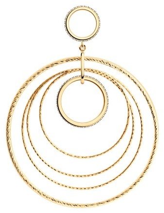 Подвеска Diamant 93-130-02032-2 вес 4.65 г серебро, фианит купить,25140
