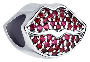 Подвеска Diamant 94-130-01269-1_s вес 3.27 г серебро, корунд купить,14304