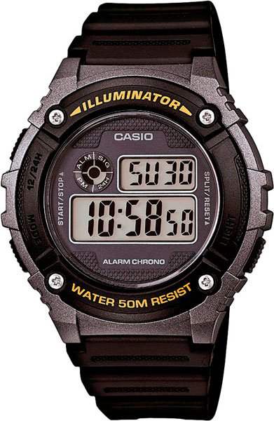 Часы  Casio W-216H-1BVDF   купить,NaN