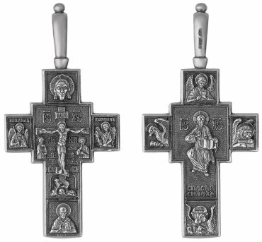 Крестик Красная пресня 530215 вес 15.5 г серебро, без вставок купить,50274