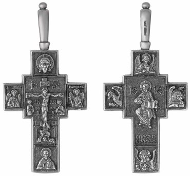 Крестик Красная пресня 530215 вес 15.5 г серебро, без вставок купить,50274