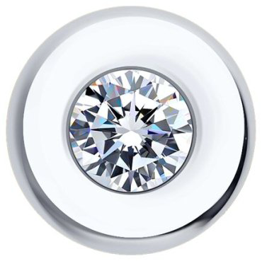 Подвеска SOKOLOV 034773 вес 0.5 г золото, фианит купить,40998
