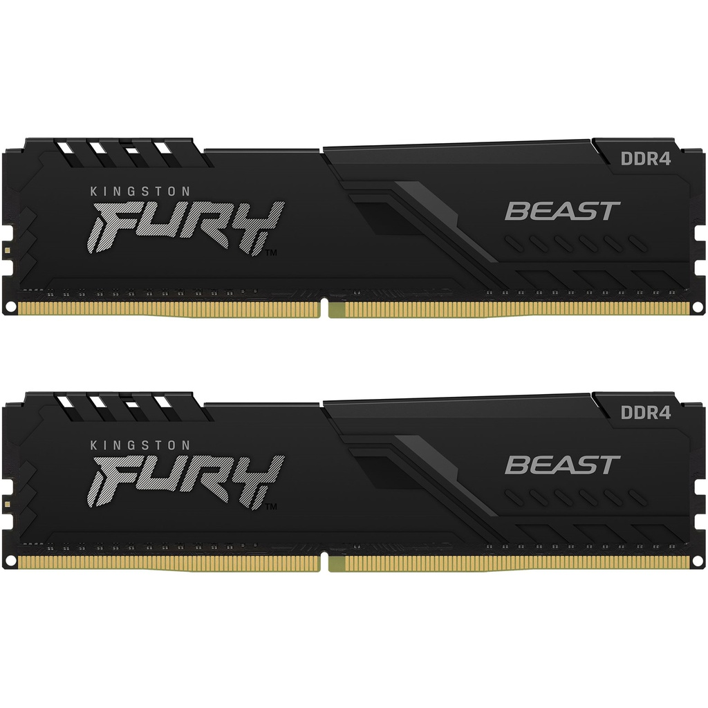 Оперативная память Kingston FURY Beast Black KF432C16BBK2/8 2x4Gb