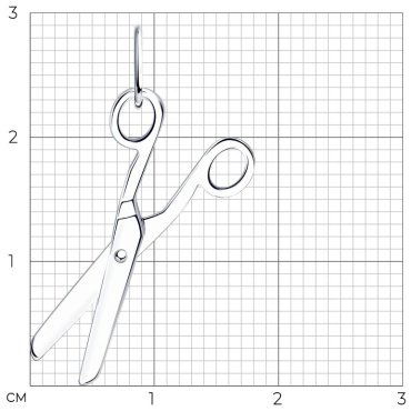 Подвеска SOKOLOV 94030694-sk19 вес 0.57 г серебро, без вставок купить,NaN