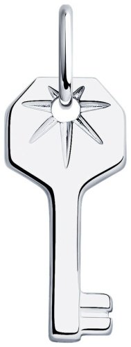 Подвеска SOKOLOV 94032747 вес 0.92 г серебро, без вставок купить,8914