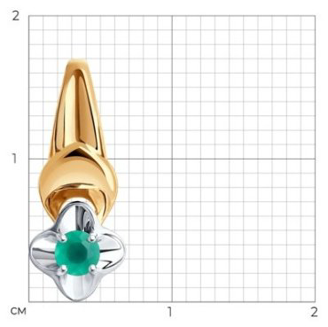 Подвеска Diamant 93-330-00974-1 вес 1.02 г серебро, агат купить,10157