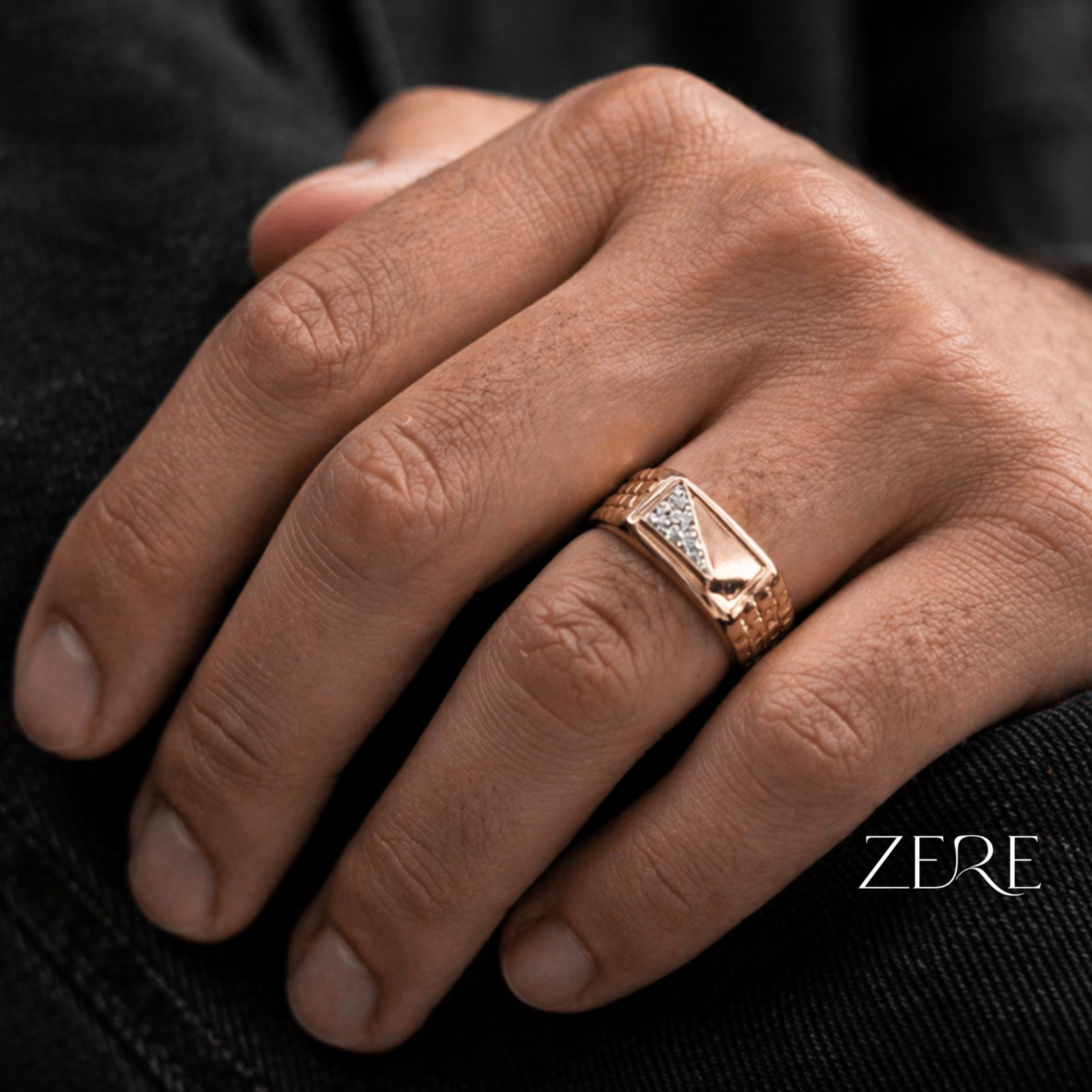 Печатка Zere геометрия 22р 2.43гр купить,206140