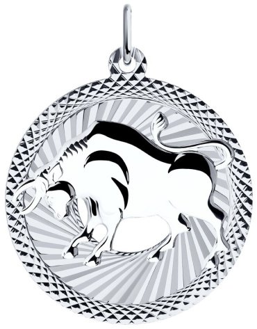 Подвеска SOKOLOV 94030871 вес 2.09 г серебро, без вставок купить,10389