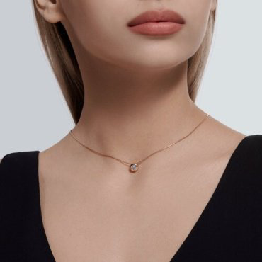 Подвеска Diamant 51-130-02125-1 вес 0.72 г золото, фианит купить,65361