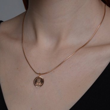 Икона Diamant 51-132-02428-4_s вес 0.85 г золото, без вставок купить,0