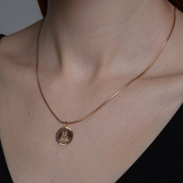 Икона Diamant 51-132-02428-4_s вес 0.85 г золото, без вставок купить,89410
