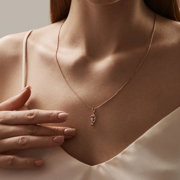 Подвеска SOKOLOV 036378 вес 0.65 г золото, фианит - ForteMarket Подвеска SOKOLOV 036378 вес 0.65 г золото, фианит купить,0