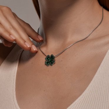 Подвеска SOKOLOV 94033244 вес 3.65 г серебро, фианит купить,NaN