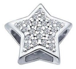 Подвеска SOKOLOV 94031685 вес 1.51 г серебро, фианит купить,9374