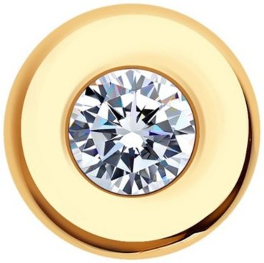 Подвеска SOKOLOV 034772 вес 0.50 г золото, фианит купить,69000